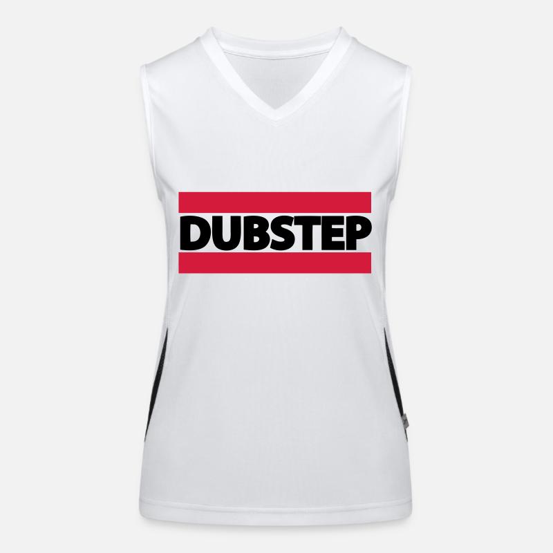 DUBSTEP LOGO Débardeur respirant contrasté Femme