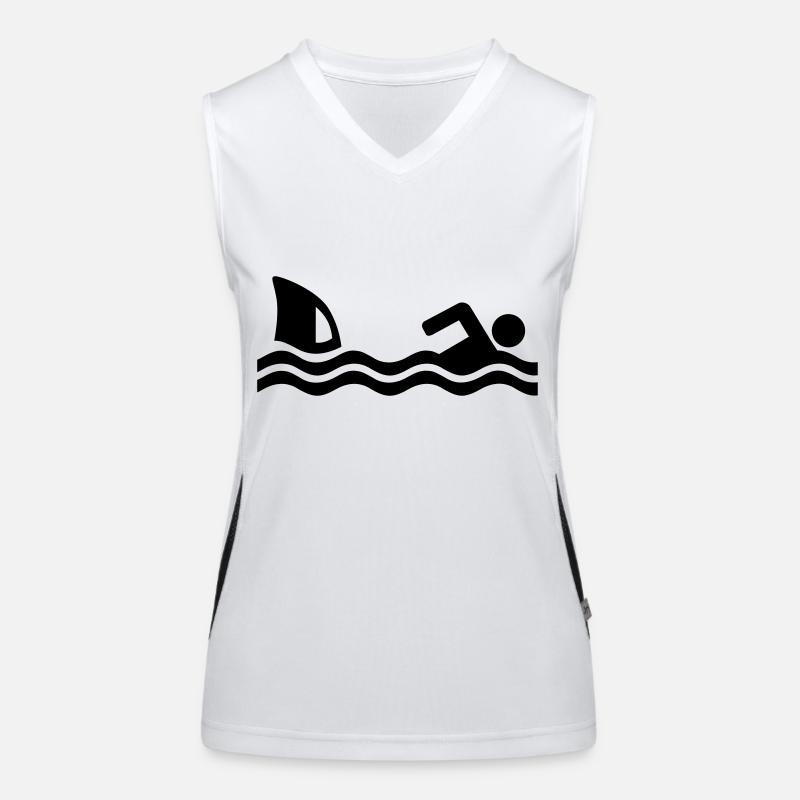 Shark Women's Functional Contrast Tank Top