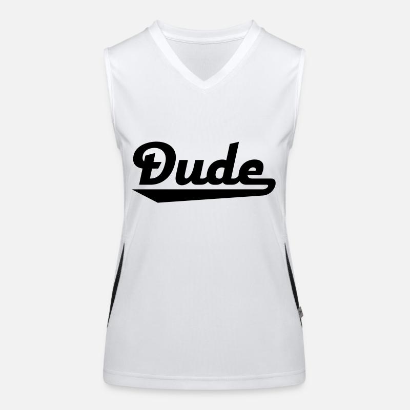 dude Funktionelles Kontrast-Tank Top für Frauen
