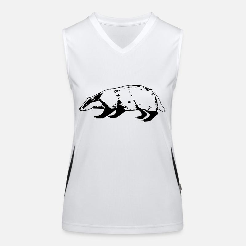badger's Women's Functional Contrast Tank Top