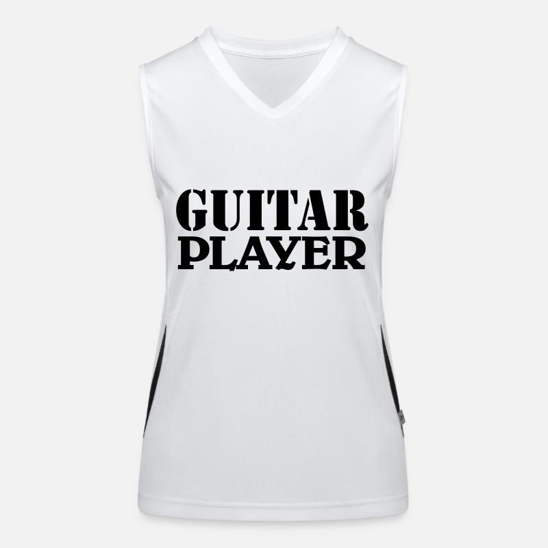 Guitar Player Débardeur respirant contrasté Femme