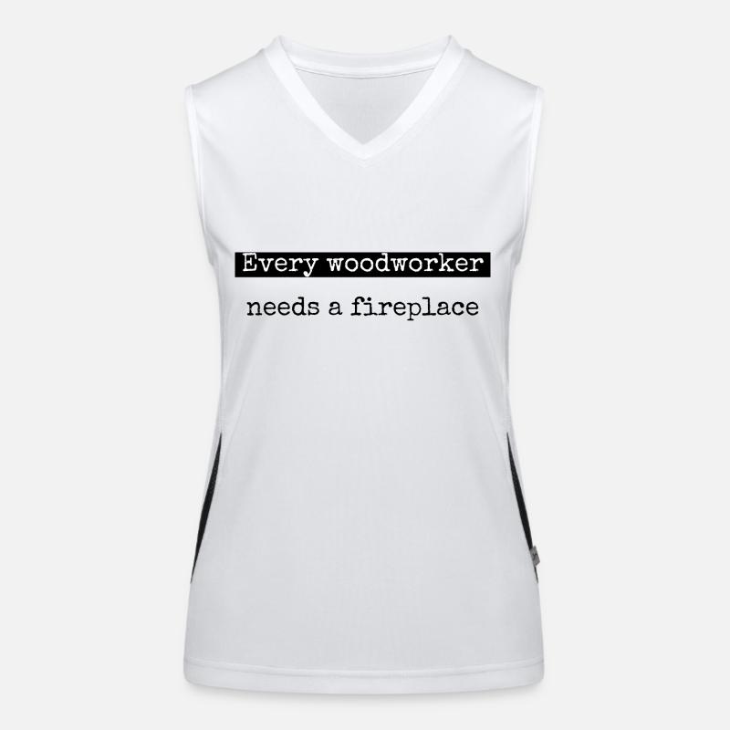 arboriculteurs refroidissent l’exploitation forestière bûcheronnerie Débardeur respirant contrasté Femme