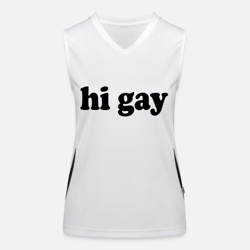 Schwul Funktionelles Kontrast-Tank Top für Frauen