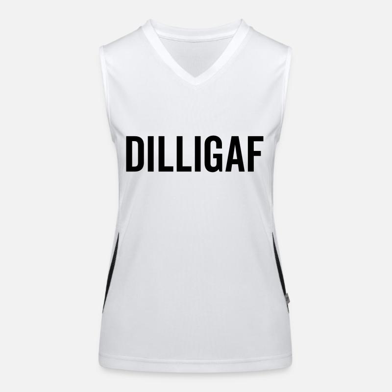 DILLIGAF Débardeur respirant contrasté Femme