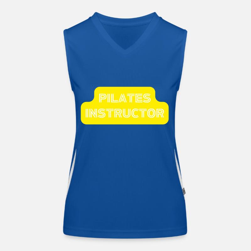 Pilates Instructor Teacher Women's Functional Contrast Tank Top