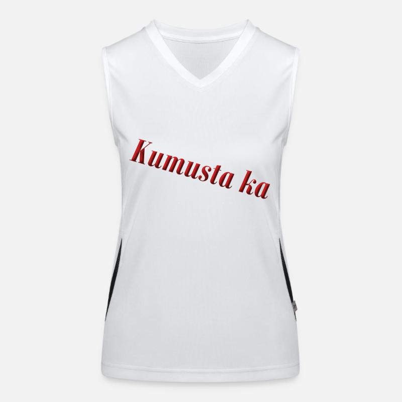 kumusta Funktionelles Kontrast-Tank Top für Frauen