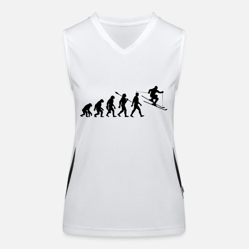 Evolution - Skiing - Skiing - Winter Sports Women's Functional Contrast Tank Top