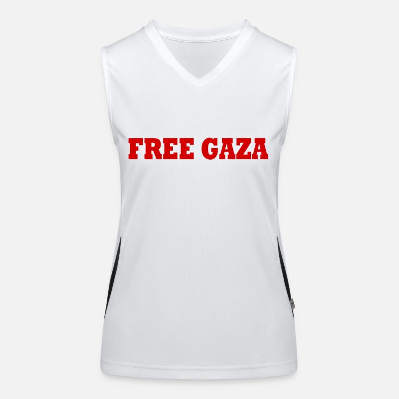 Free gaza Funktionelles Kontrast-Tank Top für Frauen