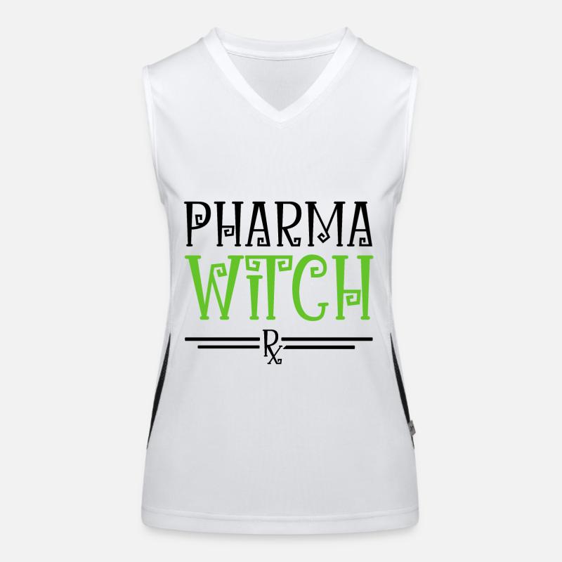 Pharmacie Halloween Débardeur respirant contrasté Femme
