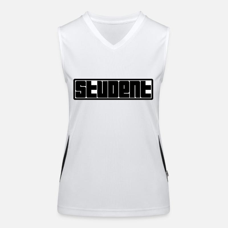 Student Logo Women's Functional Contrast Tank Top