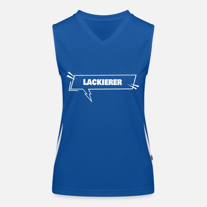 Painter as education Women's Functional Contrast Tank Top