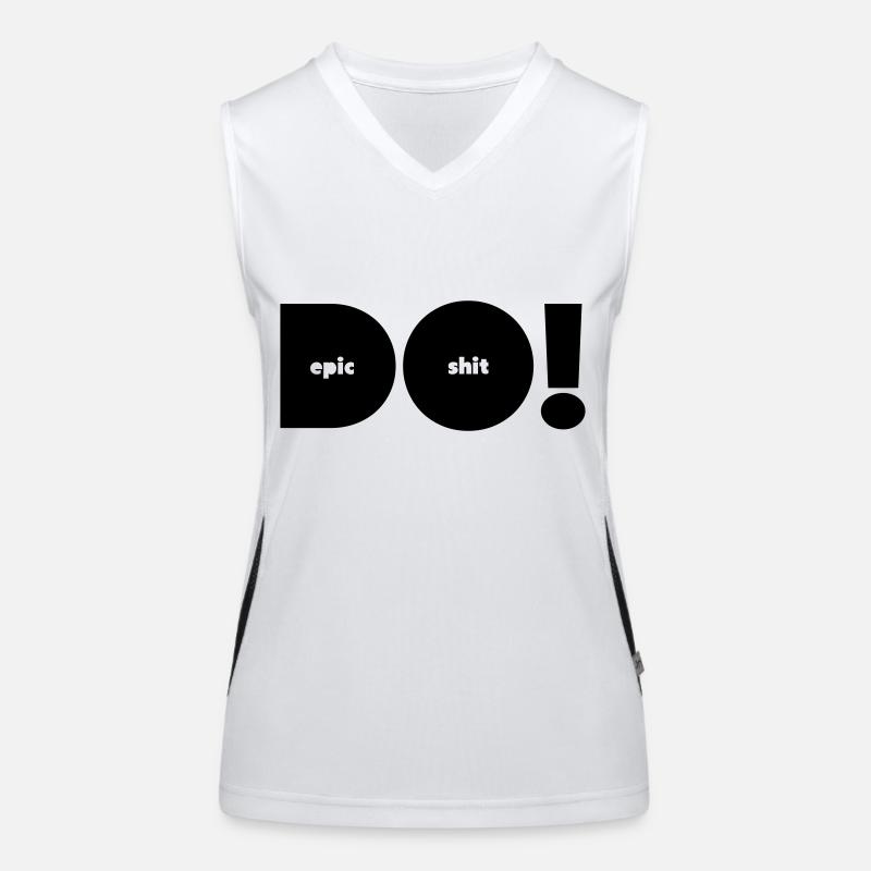 do epic shit alternativ Funktionelles Kontrast-Tank Top für Frauen