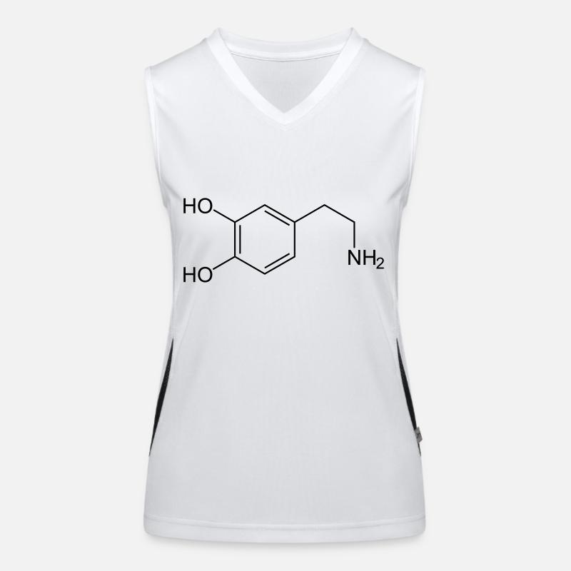 Dopamine Débardeur respirant contrasté Femme
