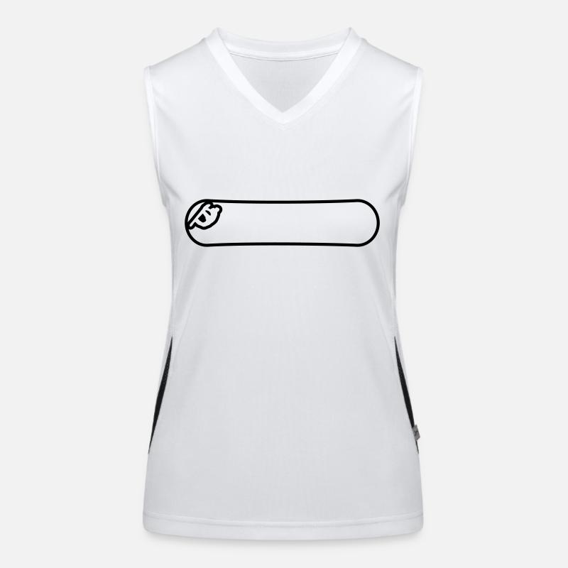 Snow boarder Women's Functional Contrast Tank Top
