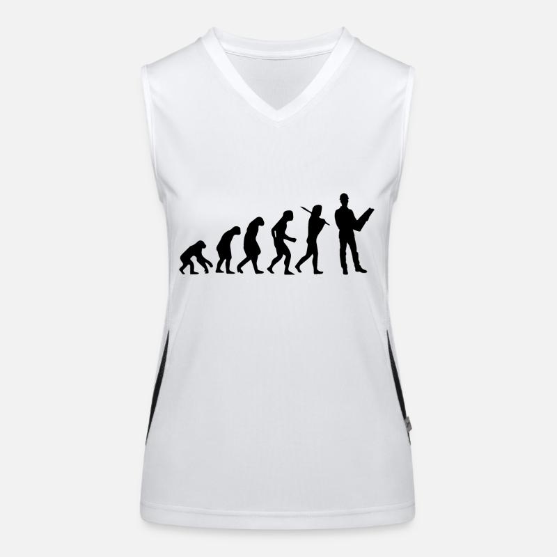 Ingenieur Bauleiter Bauarbeiter Geschenk lustig Funktionelles Kontrast-Tank Top für Frauen