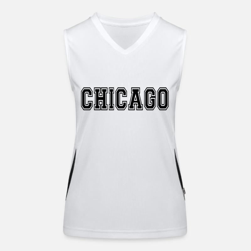 Chicago Débardeur respirant contrasté Femme