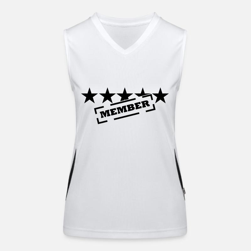 member Women's Functional Contrast Tank Top