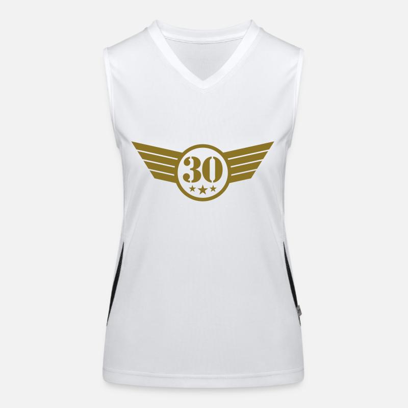 30 Emblem Women's Functional Contrast Tank Top