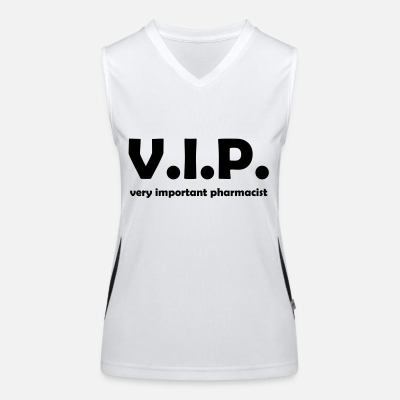vip pharmacist Funktionelles Kontrast-Tank Top für Frauen