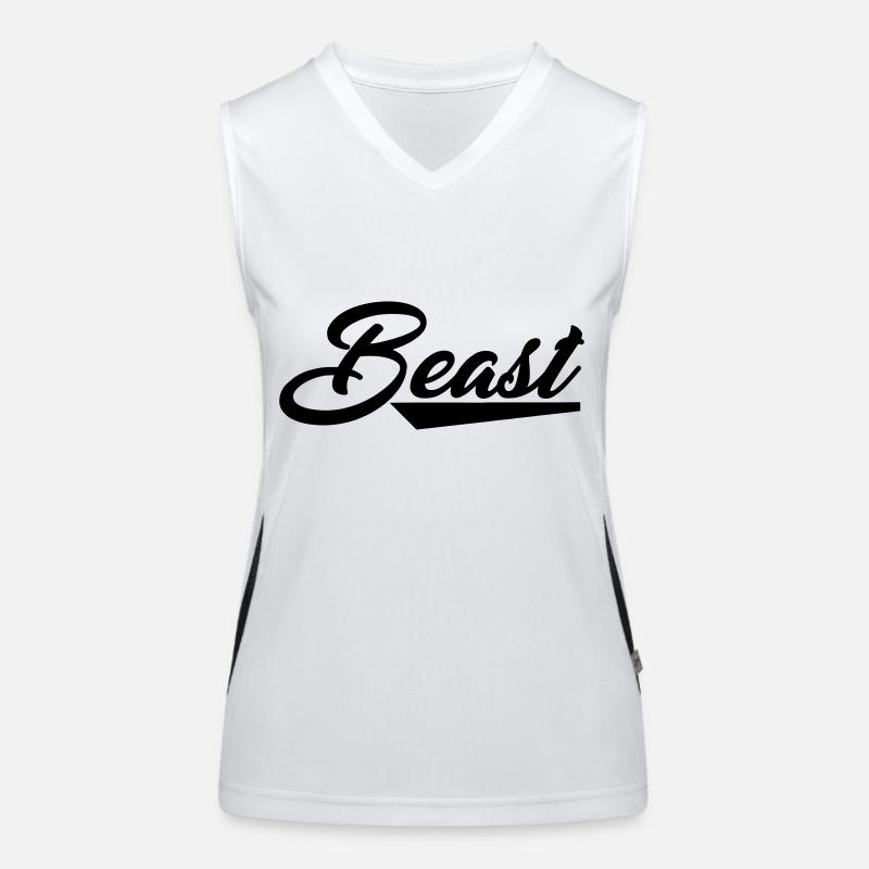 beast Funktionelles Kontrast-Tank Top für Frauen