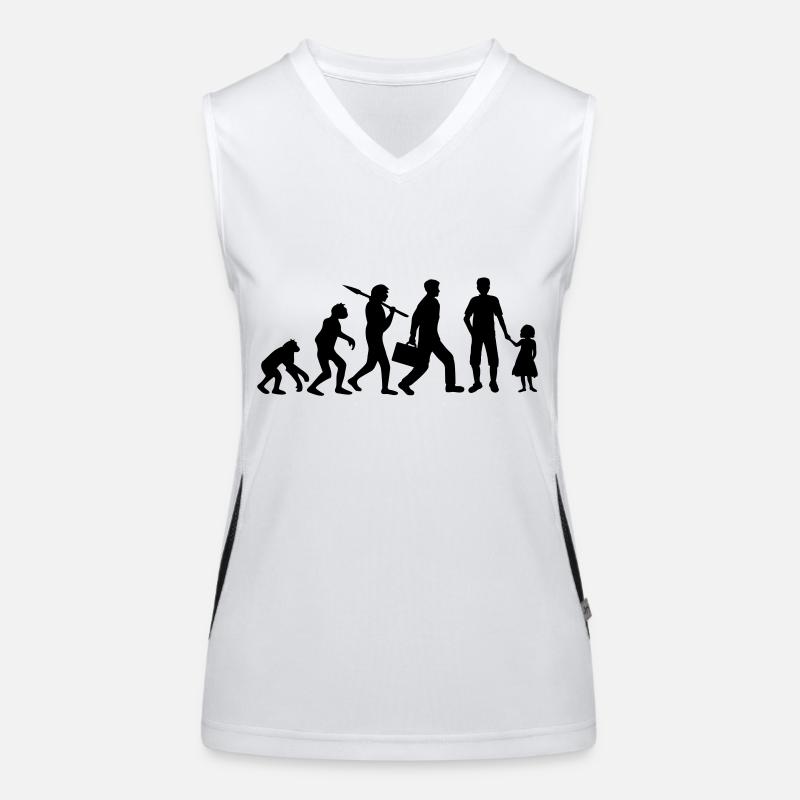 Papa Fille Evolution Enfant Débardeur respirant contrasté Femme