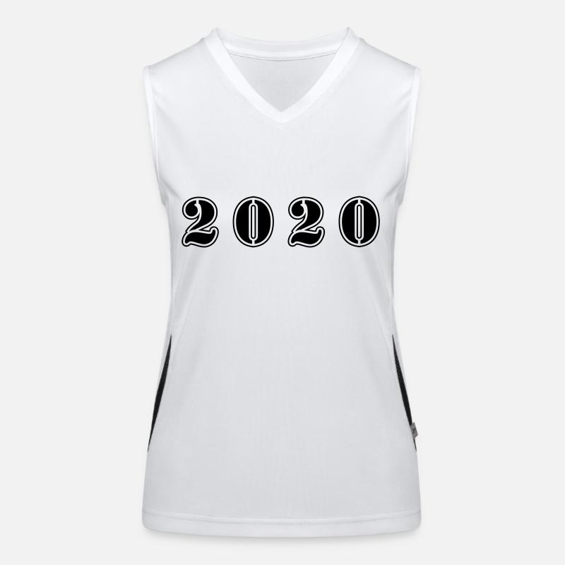 Anniversaire 2020 Débardeur respirant contrasté Femme