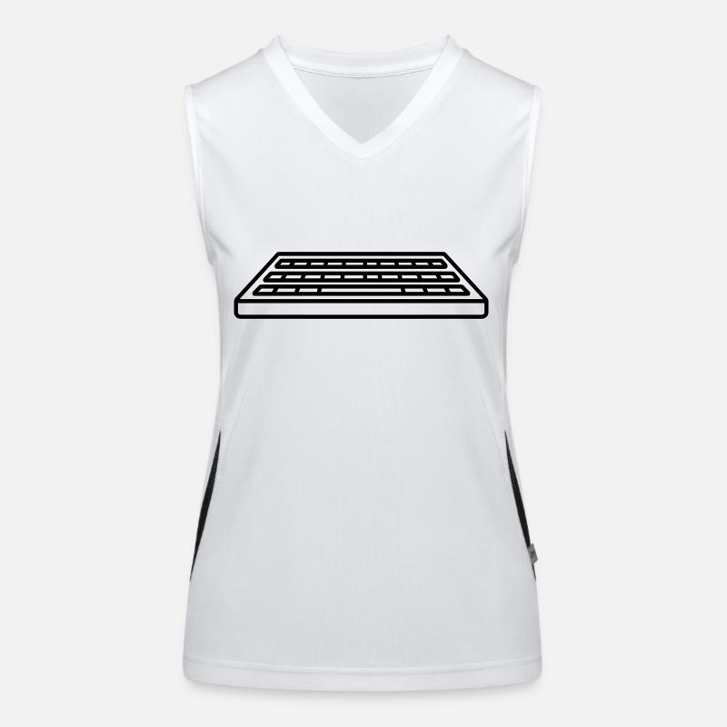 Steuerung Tastatur Eingabe Computer Funktionelles Kontrast-Tank Top für Frauen