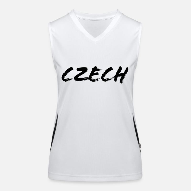 Tchèque Débardeur respirant contrasté Femme