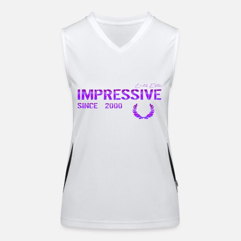 Impressive since 2000 Women's Functional Contrast Tank Top
