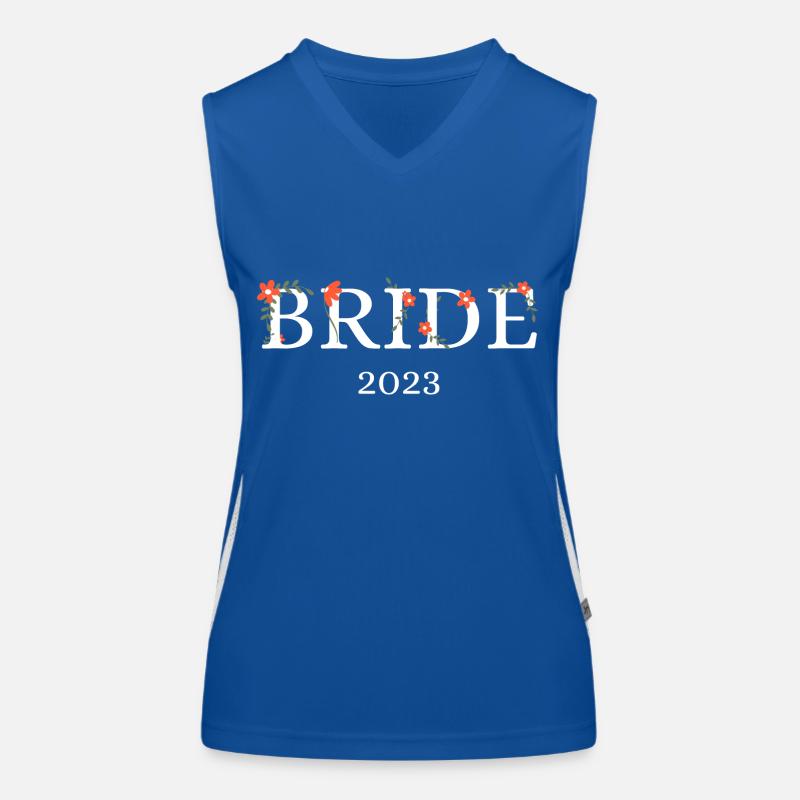 Bride 2023 floral Débardeur respirant contrasté Femme