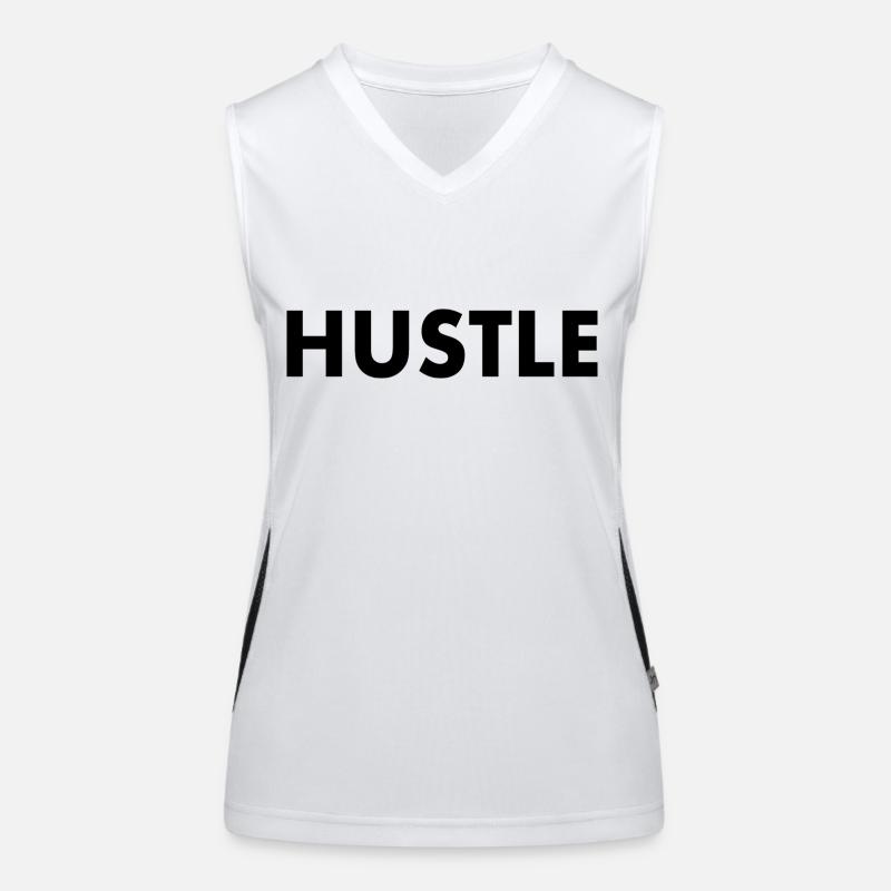 Hustle Débardeur respirant contrasté Femme