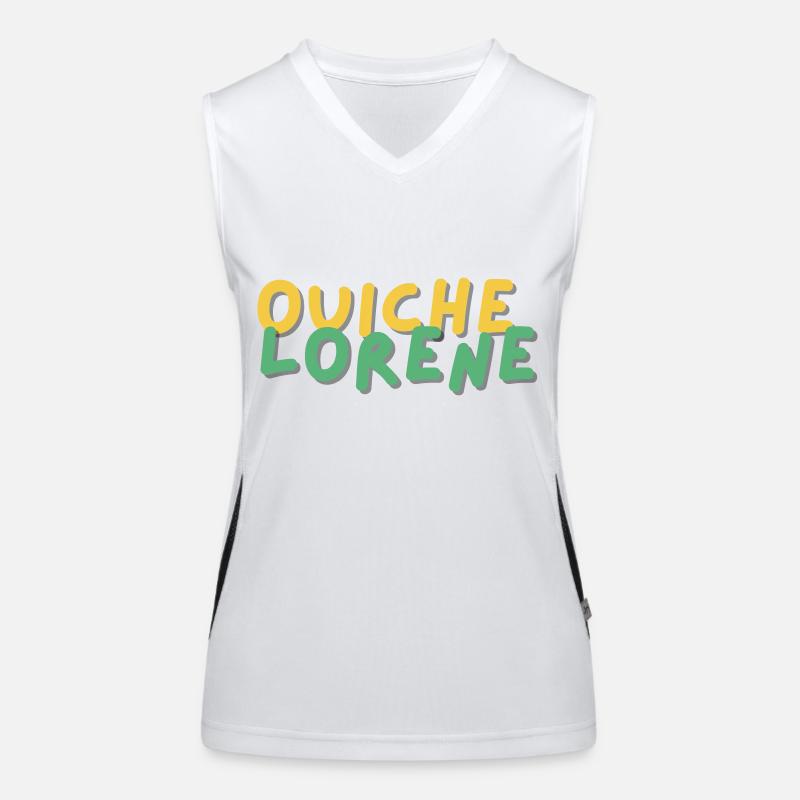 ouiche lorene - Die Essenz der Einfachheit Funktionelles Kontrast-Tank Top für Frauen