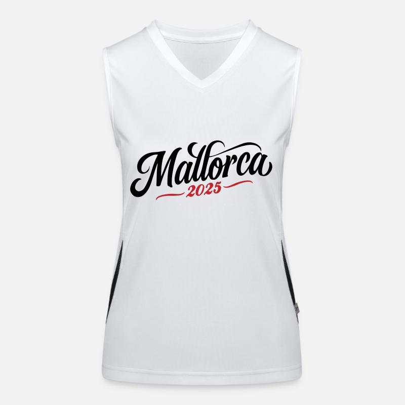Mallorca 2025 Funktionelles Kontrast-Tank Top für Frauen