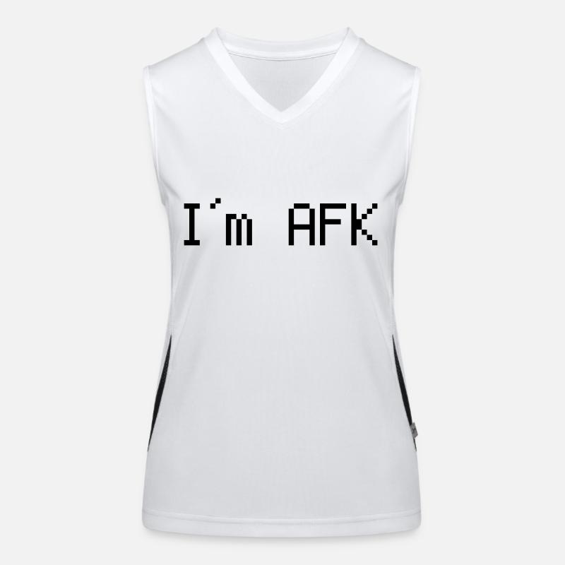 I´m afk Women's Functional Contrast Tank Top