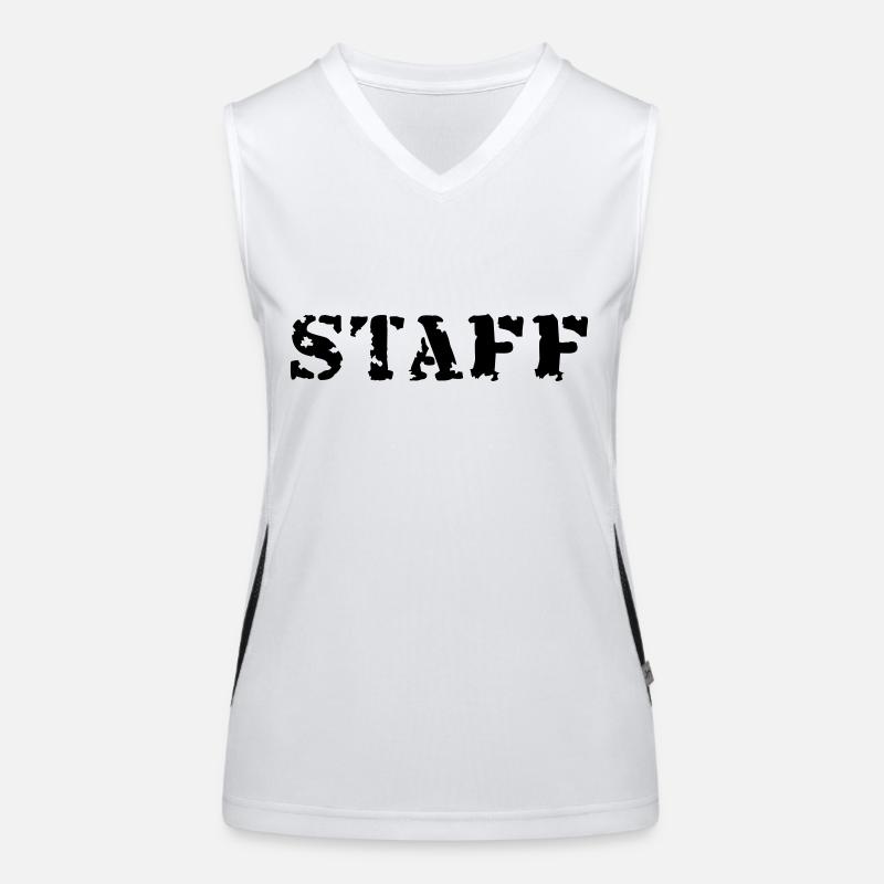 Staff Funktionelles Kontrast-Tank Top für Frauen