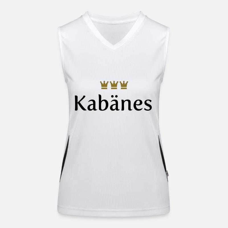 Kabänes (Köln/Kölsch/Karneval) Funktionelles Kontrast-Tank Top für Frauen