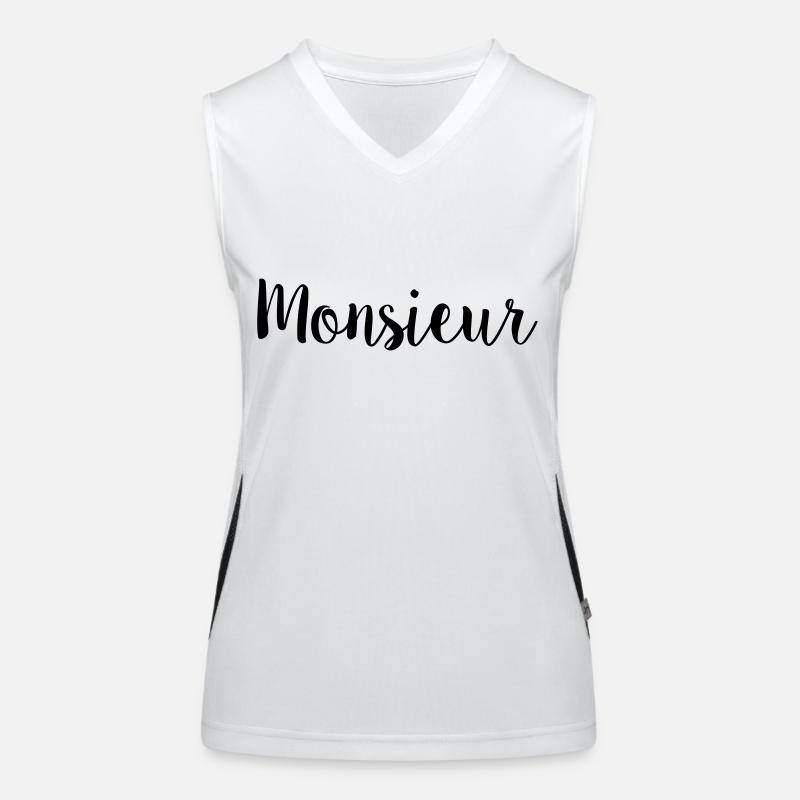 monsieur simple Débardeur respirant contrasté Femme
