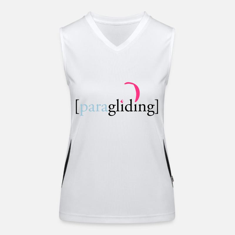 [paragliding] Funktionelles Kontrast-Tank Top für Frauen