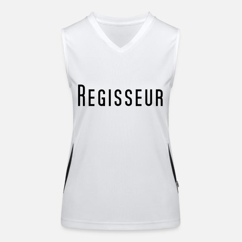 Regisseur Funktionelles Kontrast-Tank Top für Frauen