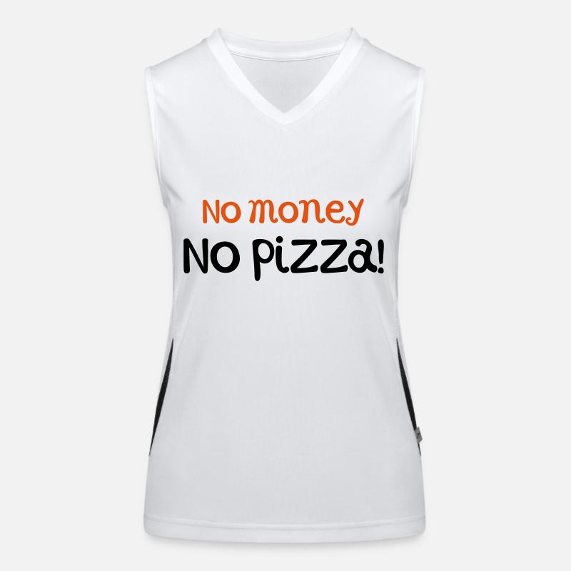 pizza Débardeur respirant contrasté Femme