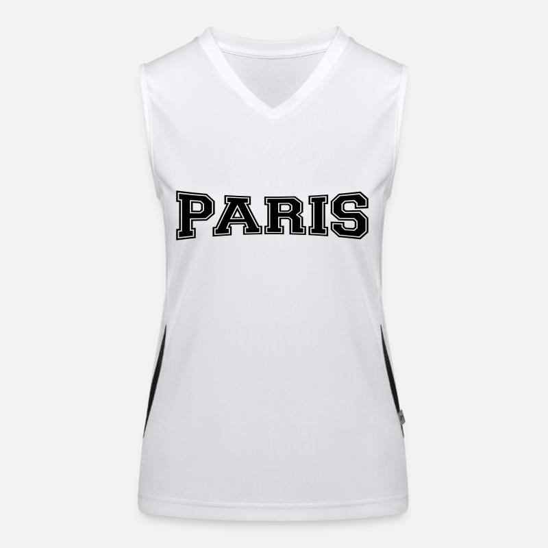 Paris Women's Functional Contrast Tank Top