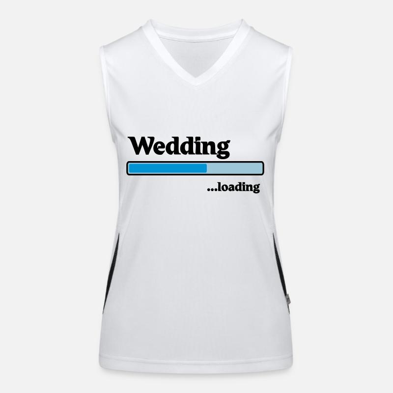 Wedding loading Débardeur respirant contrasté Femme