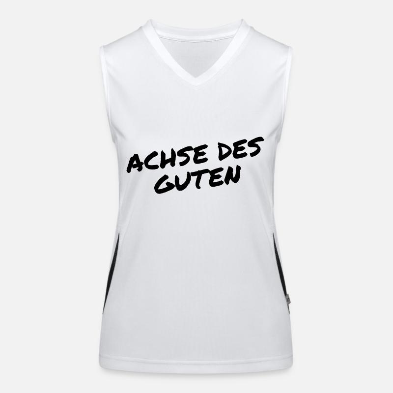 Achse des Guten Funktionelles Kontrast-Tank Top für Frauen
