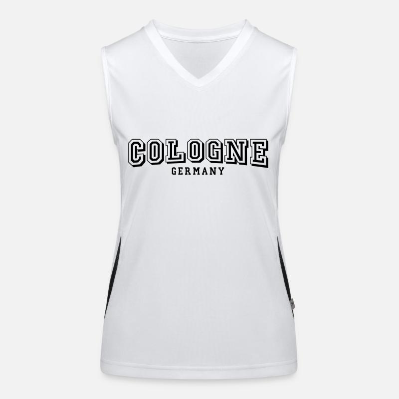 Cologne Débardeur respirant contrasté Femme