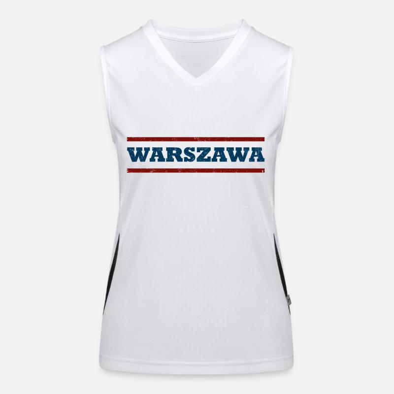 Varsovie Débardeur respirant contrasté Femme