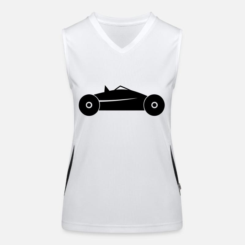 Altes Auto Funktionelles Kontrast-Tank Top für Frauen