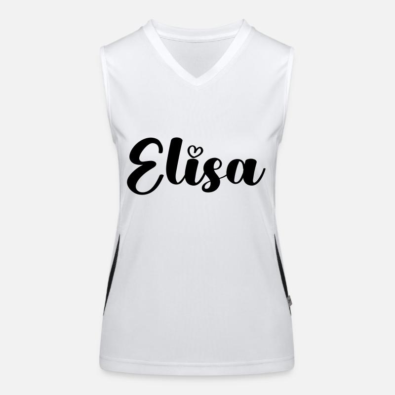 TEST ELISA Débardeur respirant contrasté Femme