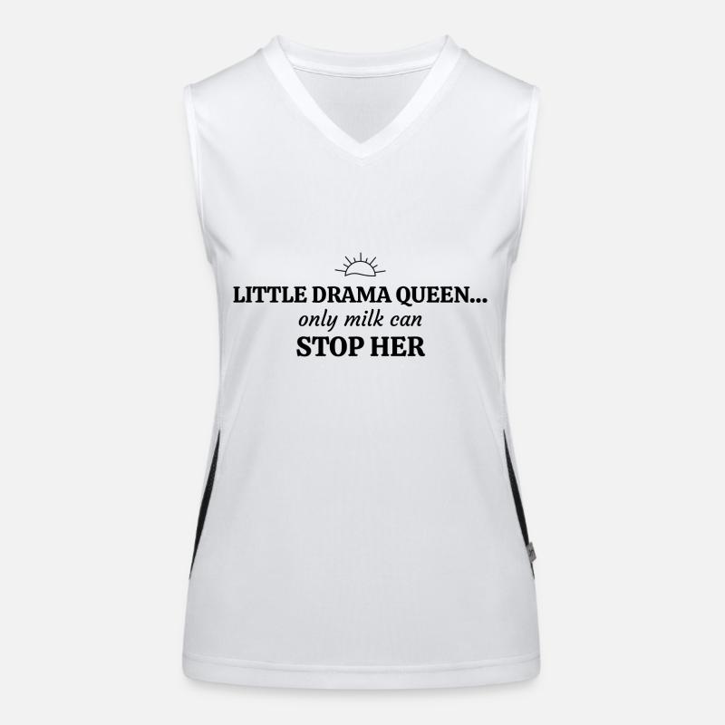 Babysprüche Funktionelles Kontrast-Tank Top für Frauen