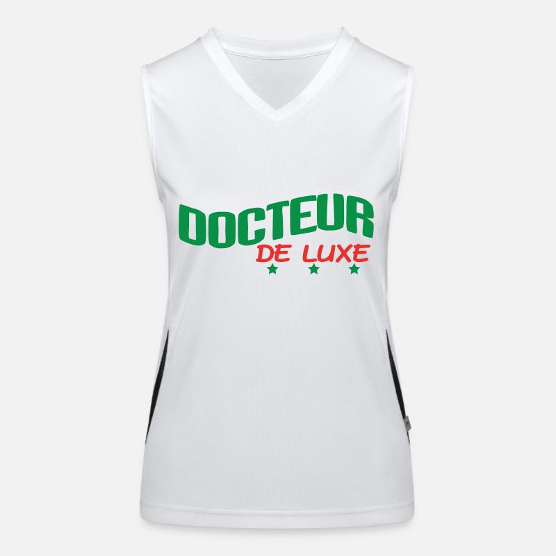 DOCTEUR DE LUXE Débardeur respirant contrasté Femme