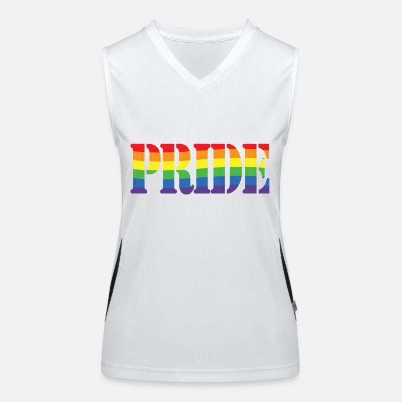 Fierté d'arc Débardeur respirant contrasté Femme